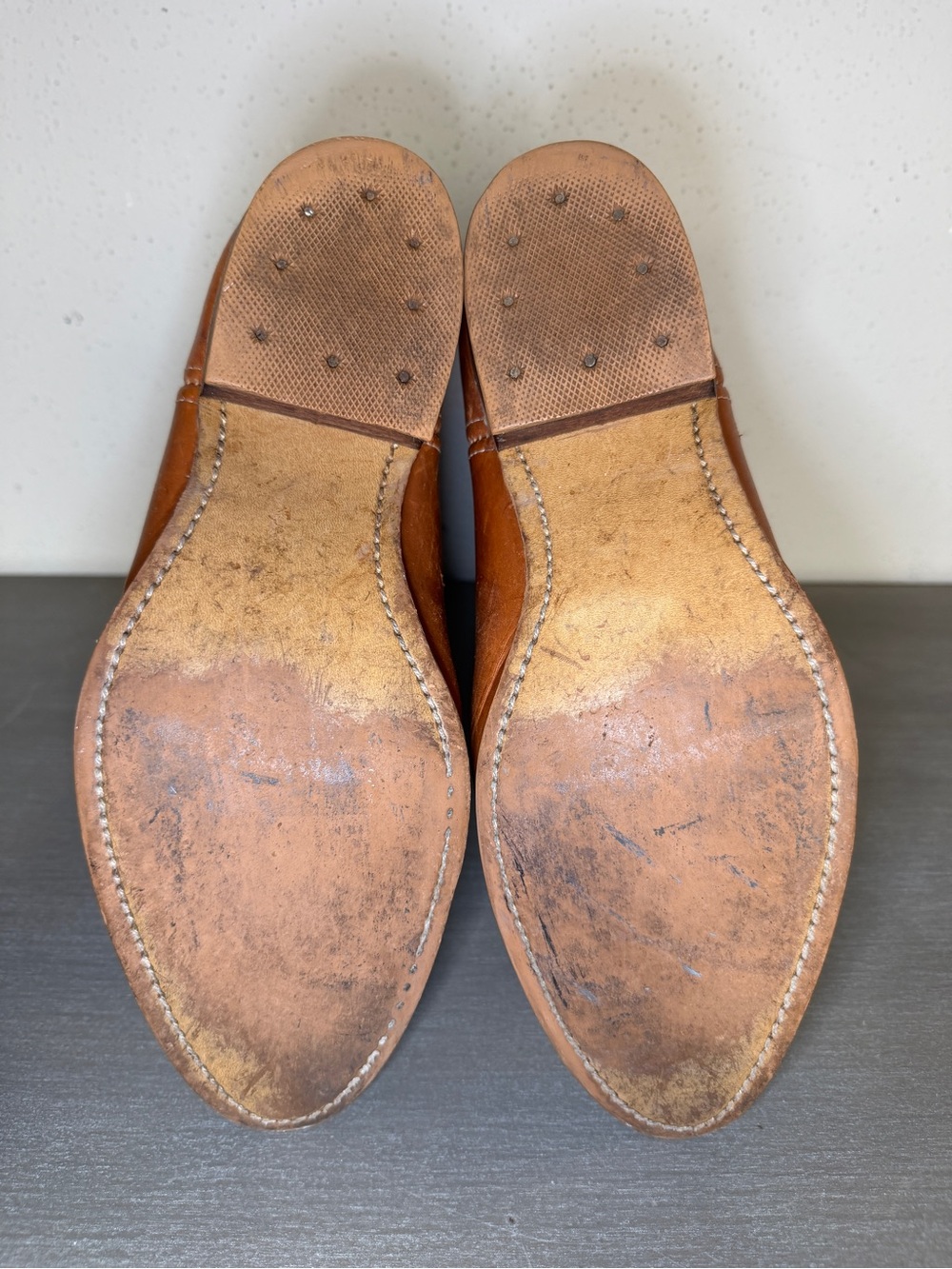 Vintage Landis Western Campus Work Boots Men’s 10.5 D Tan Leather Boots USA - Picture 8 of 12